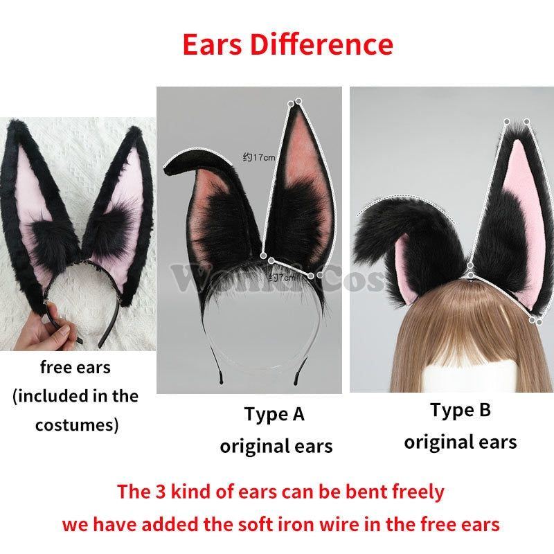 Game Genshin Impact Tighnari Cosplay Costume Wig Hair Genshin Tighnari Tail Costumes with Ears Accessories