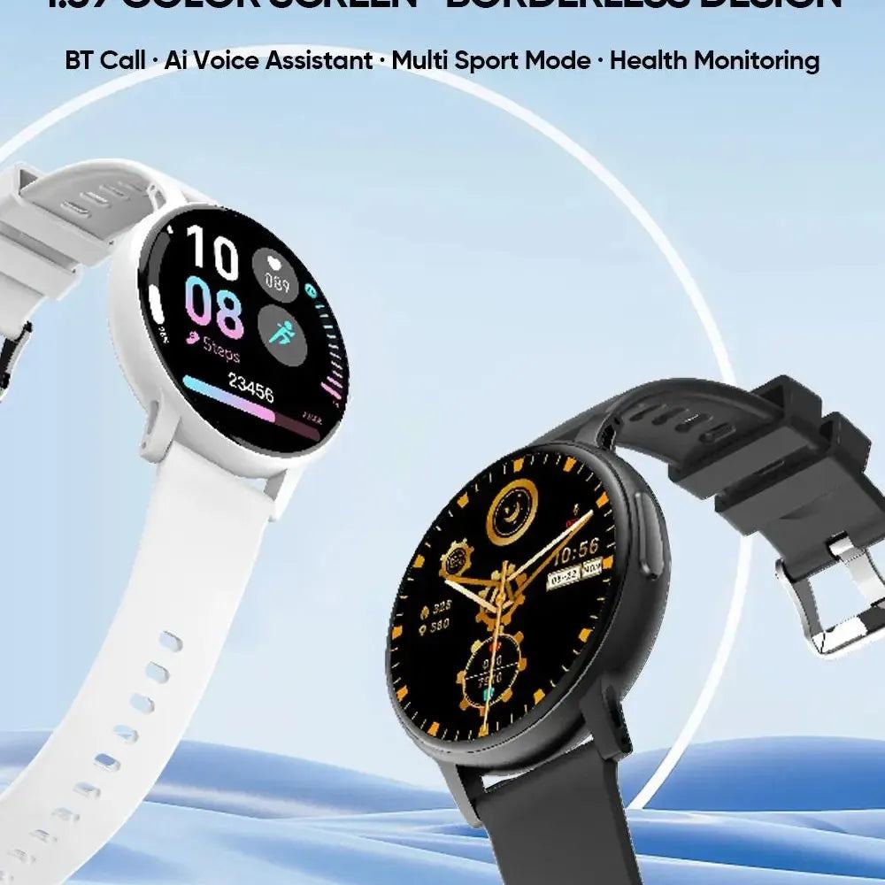 LEMFO 2024 Smart Watch Men Women Call Outdoor Health Heart Rate Moniter Waterproof Bluetooth Call Sports Fitness Smart Watches