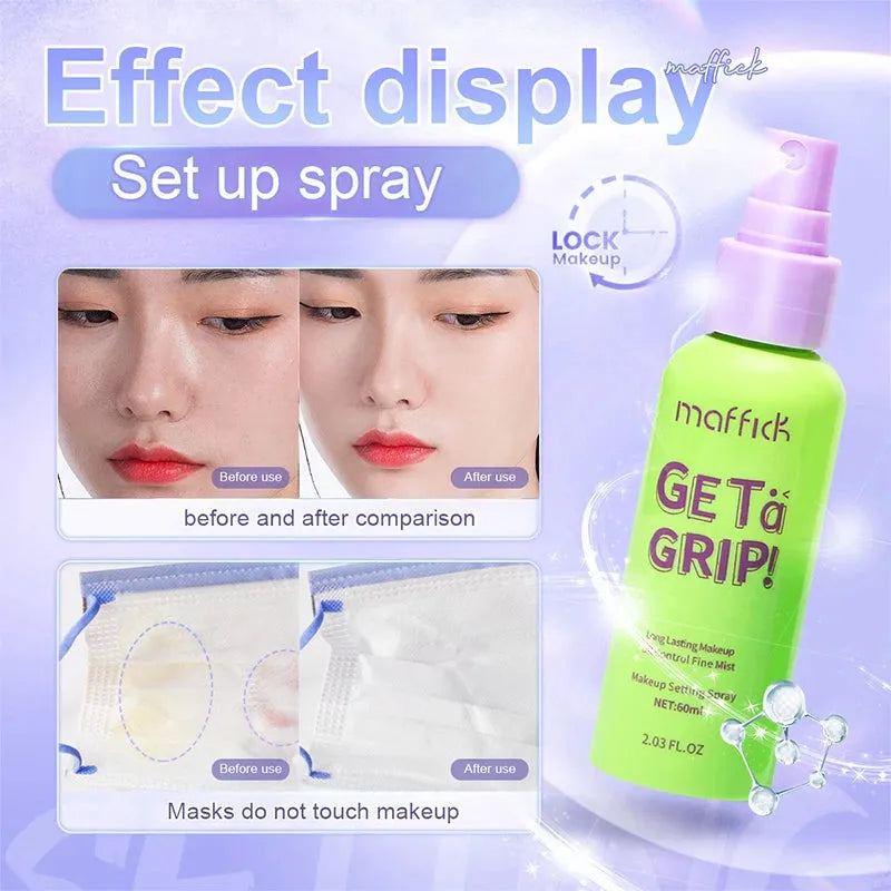 Makeup Spray Face Primer Foundation Quick Stereotype Spray Hydrating Long Waterproof Spray Makeup Setting Spray New