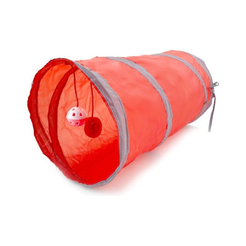 Cat Tunnel Toy Funny Pet Holes Play Tubes Collapsible Crinkle Kitten Toys Puppy Ferrets Rabbit Play Dog Tunnel Tubes