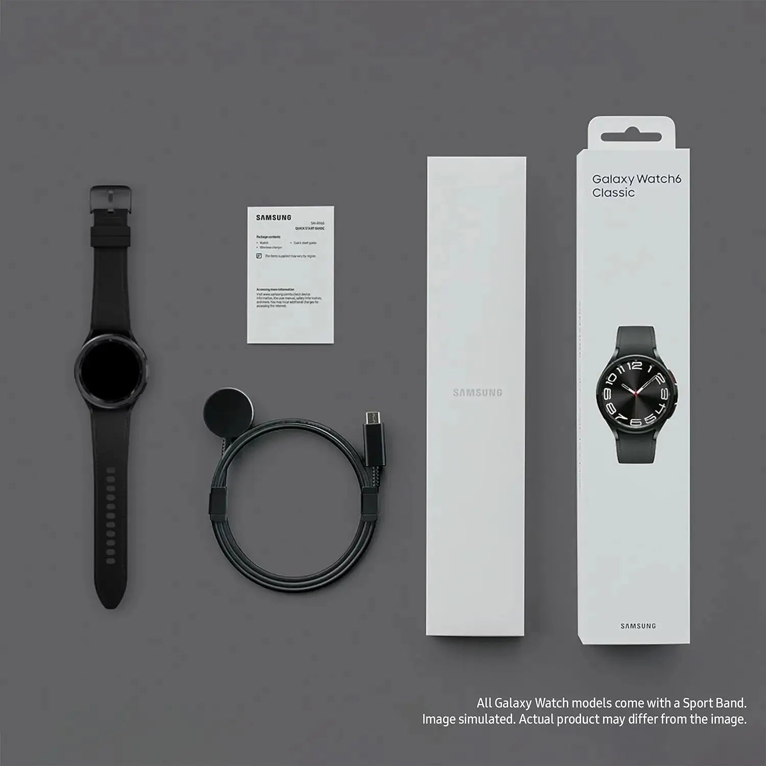 Samsung Galaxy Watch 6 Classic Smartwatch, Super AMOLED Display, Blood Pressure Measurement, Fitness Watch for Galaxy A54, New