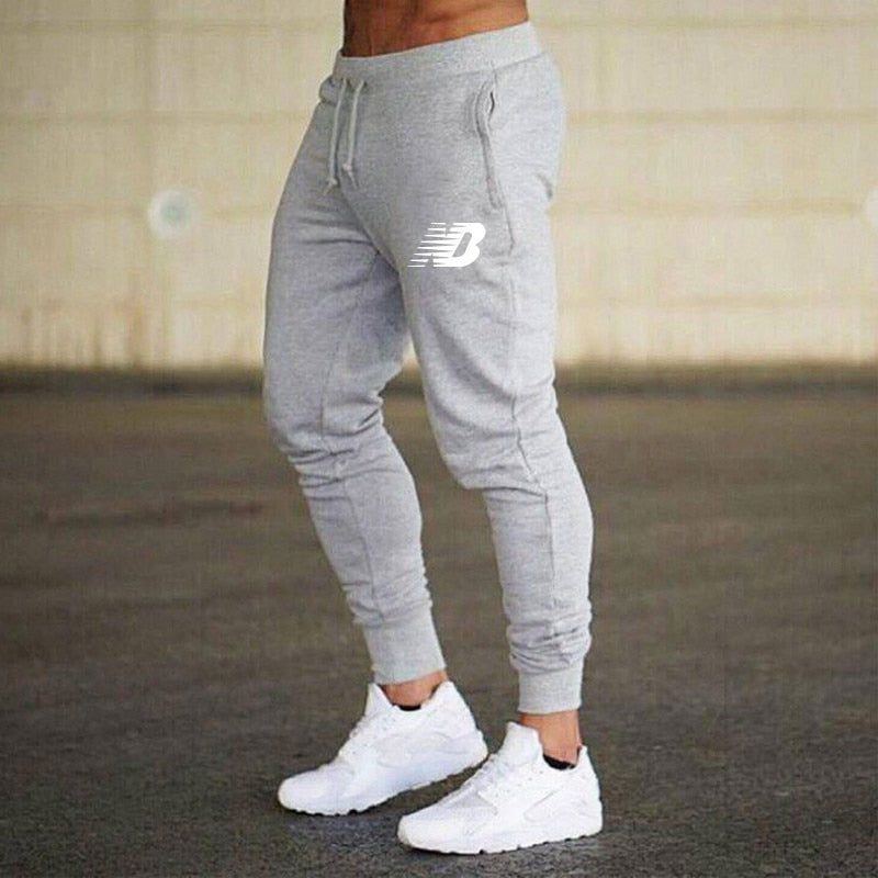 Thin jogging pants Men's jogging pants Spring and autumn jogging pants Men's jogging pants Cotton fitness pants - Jointcorp