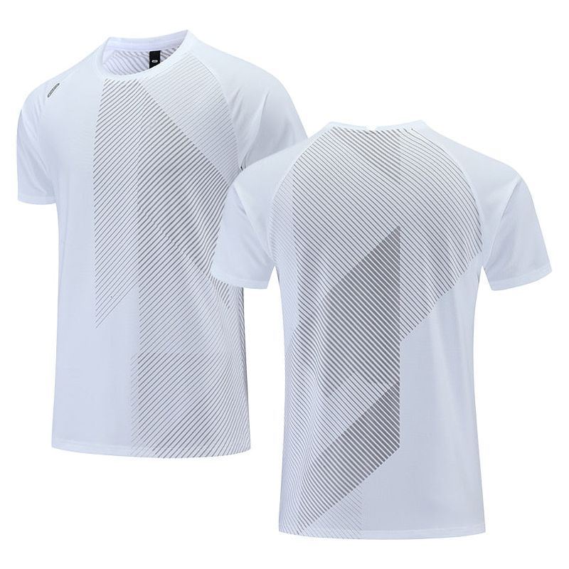 Quick Dry Men Running T-shirt Fitness Sports Top Gym Training Shirt Breathable Jogging Casual Sportswear - Jointcorp