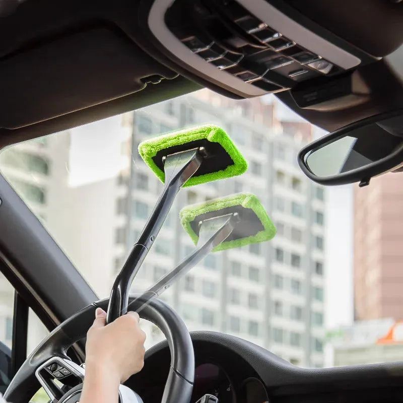 Car Window Cleaning Brush Accessories Sticker For Honda Civic Accord Fit Crv Hrv Jazz City CR-Z Element Insight MDX S2000