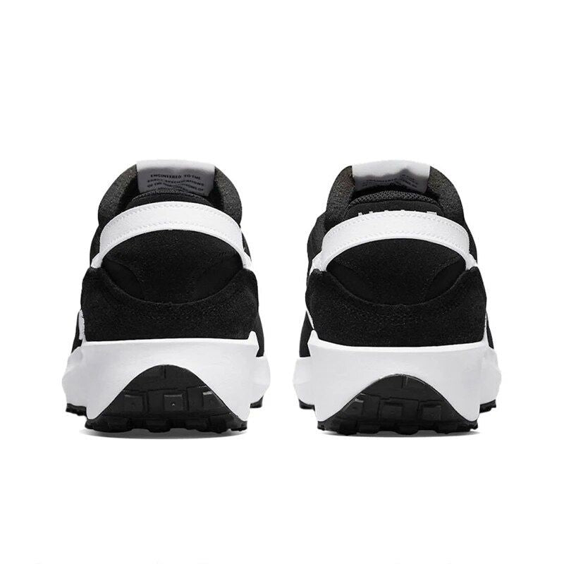 Original New Arrival Nike Waffle debu Men's Running Shoes Wear Resistant Shock Breathable Black and White Sneakers DF9522-001