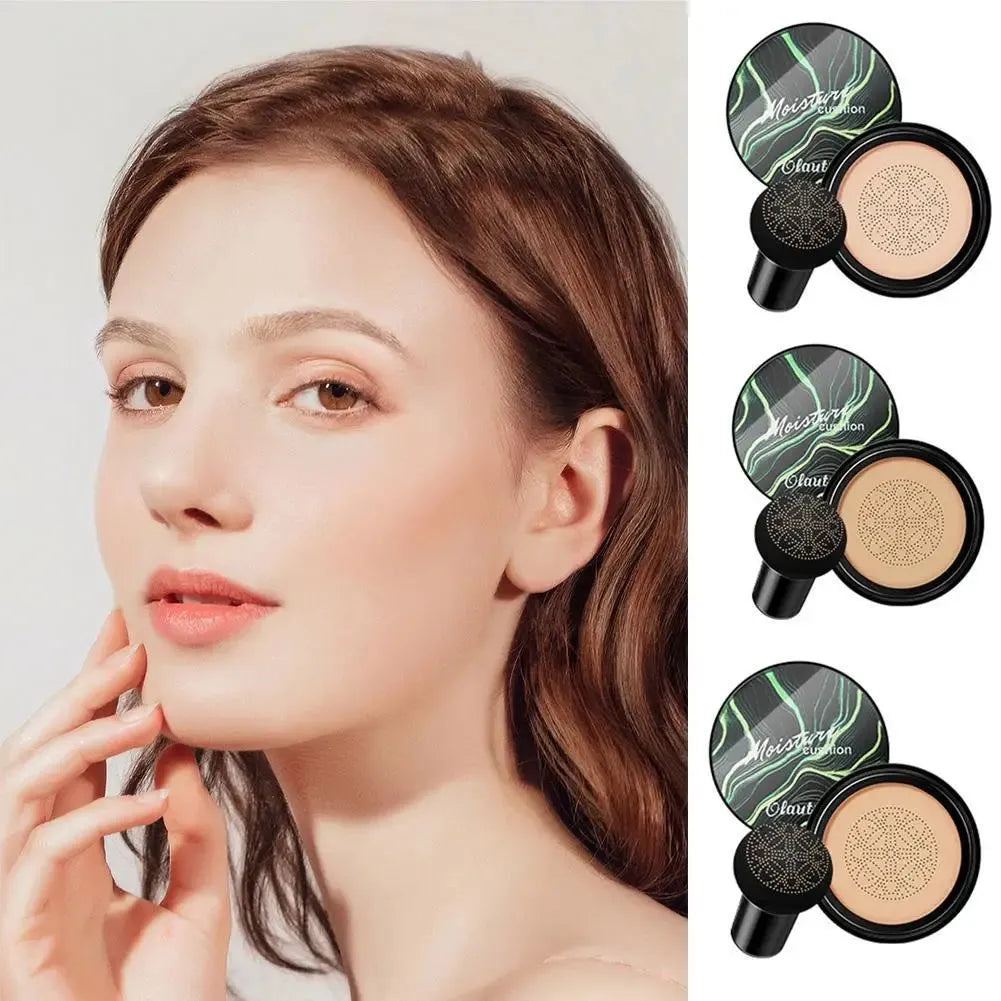 BB CC Cream For Fashion Girl Air Cushion Mushroom Head Makeup Foundation Long Color Natural Moisturizing Tools Concealer