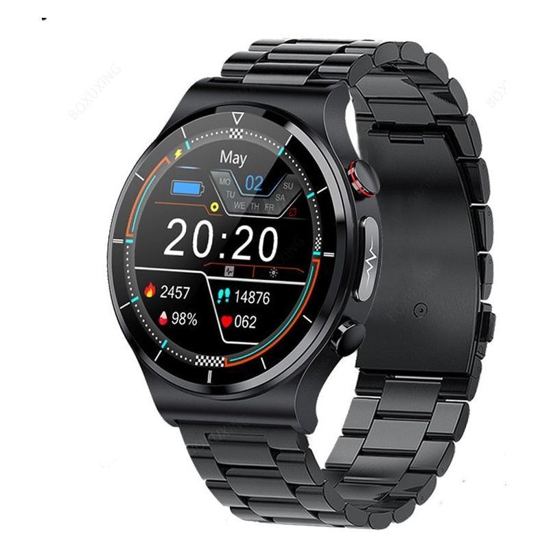 ECG+PPG Health Smart Watch Men Blood Sugar Blood Pressure Blood Oxygen Watches IP68 Waterproof Smartwatch Thermometer - Jointcorp