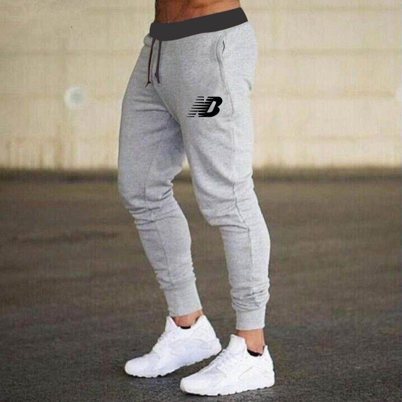 Thin jogging pants Men's jogging pants Spring and autumn jogging pants Men's jogging pants Cotton fitness pants - Jointcorp