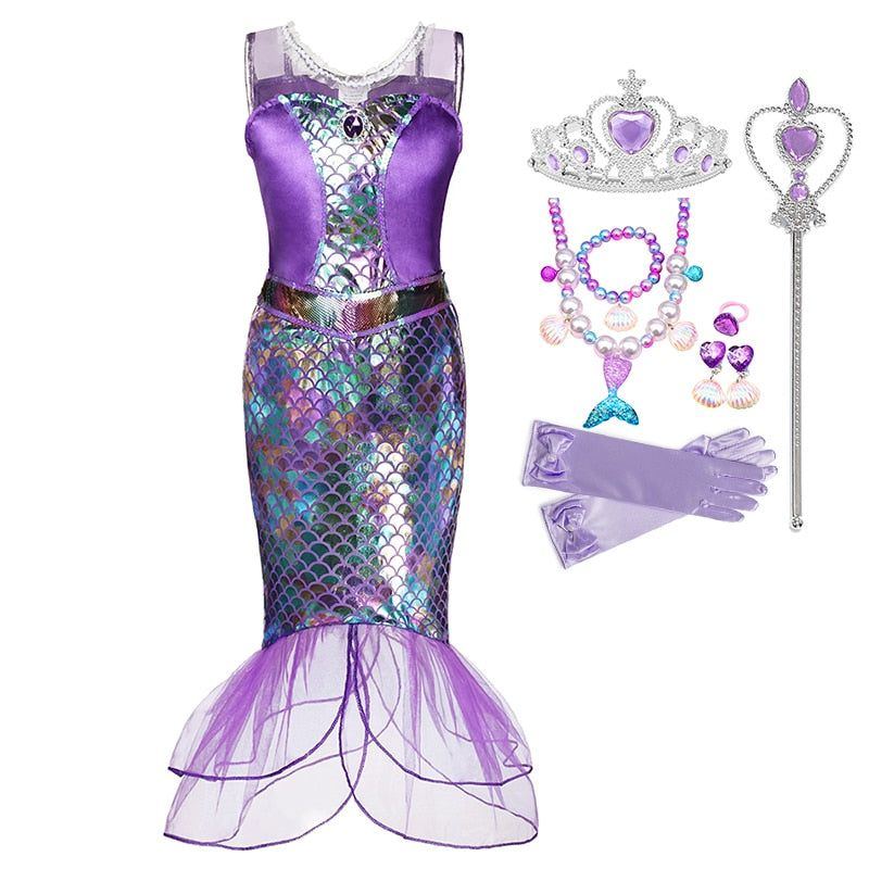 Princess Costume Kids Dress For Girls