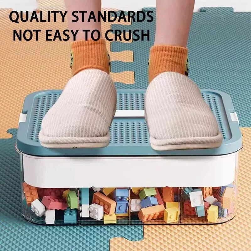 Small Particle Lego Building Block Storage Box Multi-layer Partitioned Parts Classification Box CHILDREN'S Toy Building Block Bo