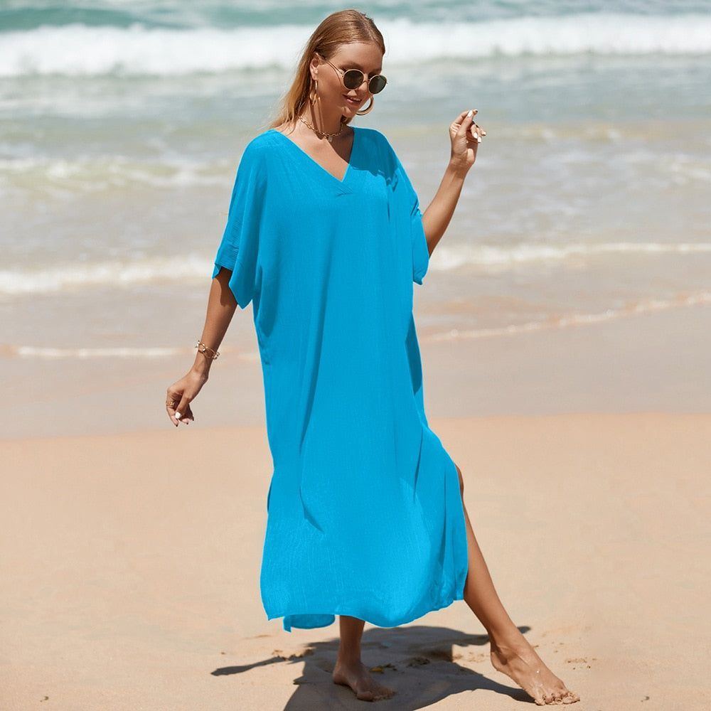 Dress Woman beach Wear Swim Suit Cover - Jointcorp