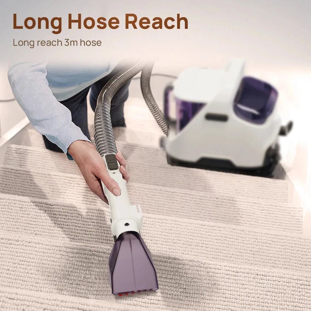 MIUI Multi-Purpose Portable Carpet Cleaner Upholstery Cleaner Machine Deep-Cleaning Shampooer for Home Use
