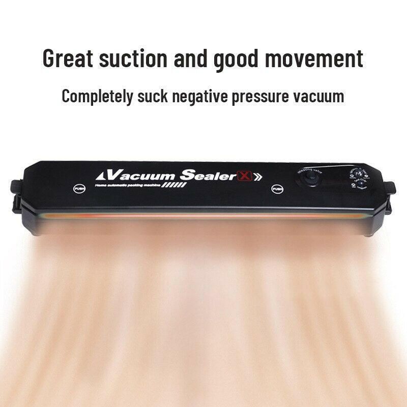 Vacuum Sealer Machine With Built-in Cutter And Bag Storage