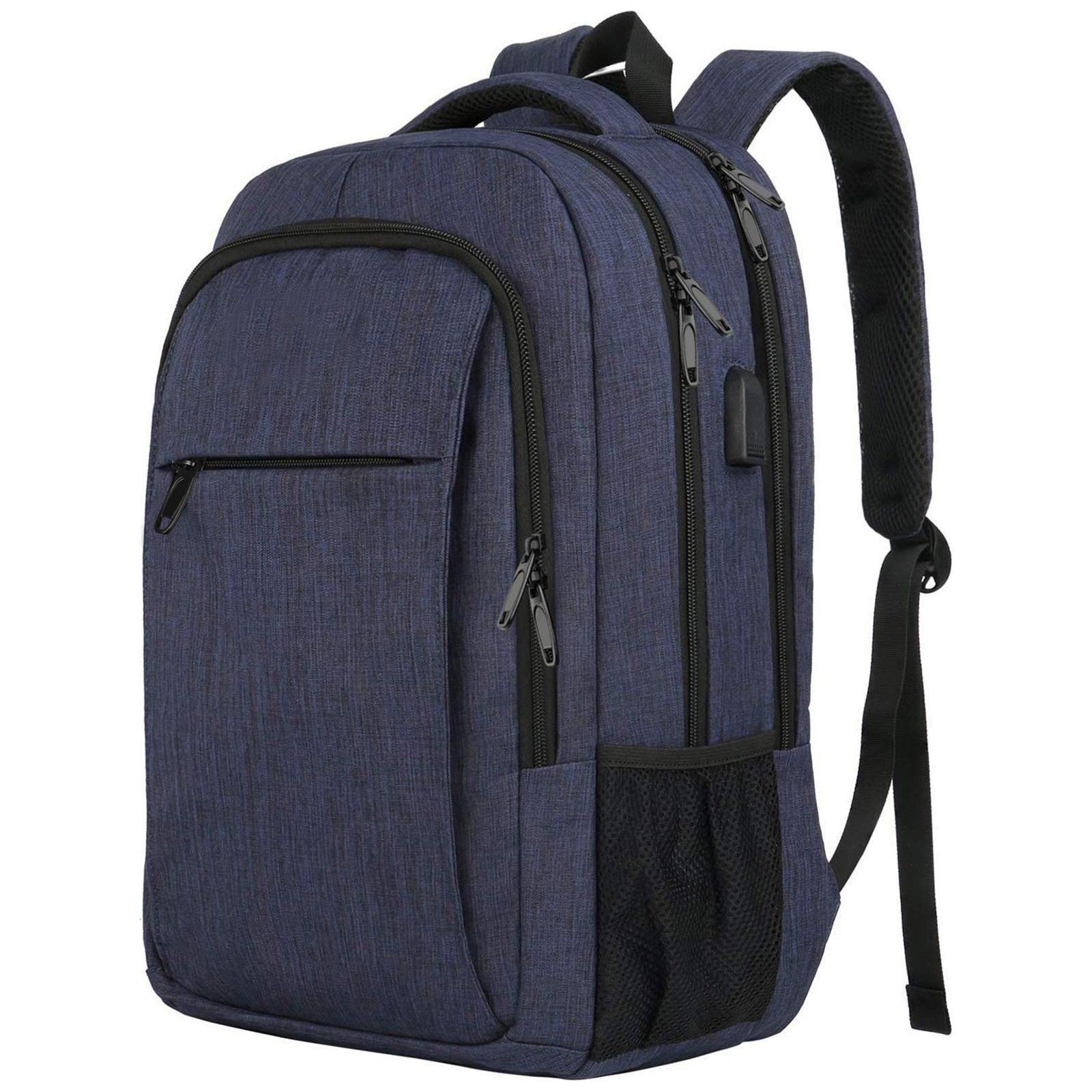Travel Laptop Backpack School Bag USB Charging Port Schoolbag Waterproof Notebook Anti Theft Men Women Business Backpack Bag - Jointcorp