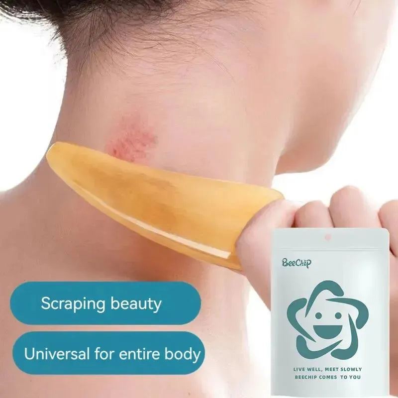 Traditional Chinese Facial Massage Tool Relieve Muscle Tension Scraping Board SPA Massage Tool For Face & Legs & Eyes Massage