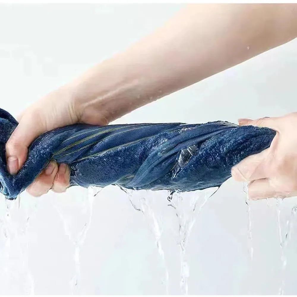 1PCS Thickened Absorbent Towel Pure Cotton Quick Absorbent Soft Quick Dry Thickened Face Towel Drying Bathrobe Home Textile