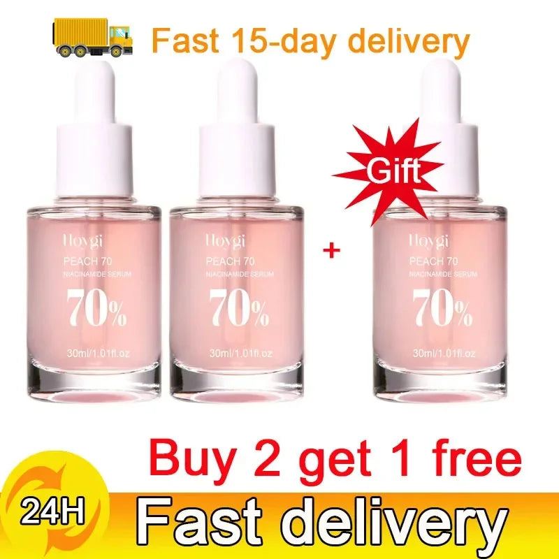 Niacinamide Dark Spots Remover Serum Face Freckle Melanin Correcting Essence Anti Pigmentation Whitening Brighten Dull Skin Care