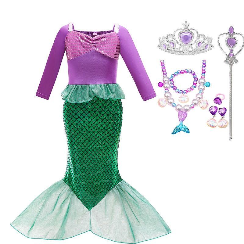 Princess Costume Kids Dress For Girls