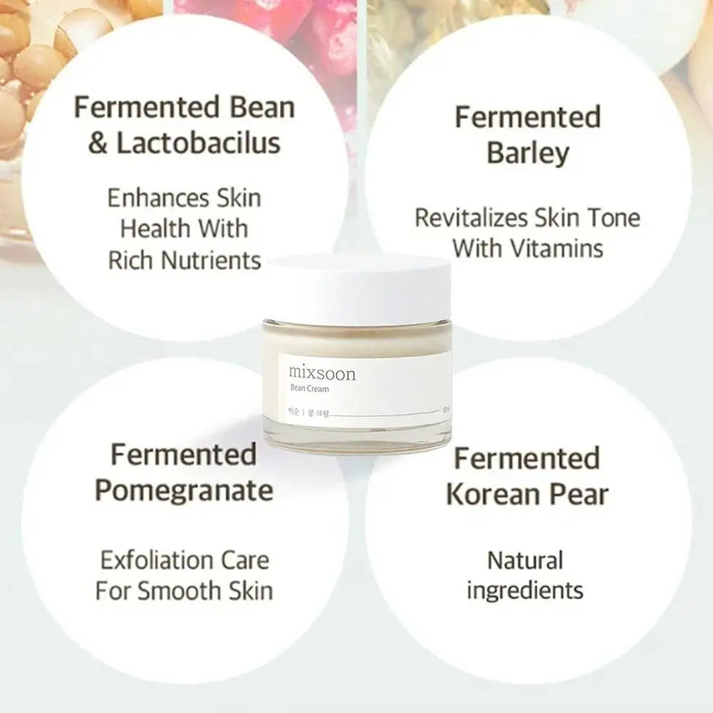 50ML Korean Facial Serum For Mixsoon Soybean Essence Vegansnail Exfoliating Face Hydrating Repair Damage Korean Skin Care