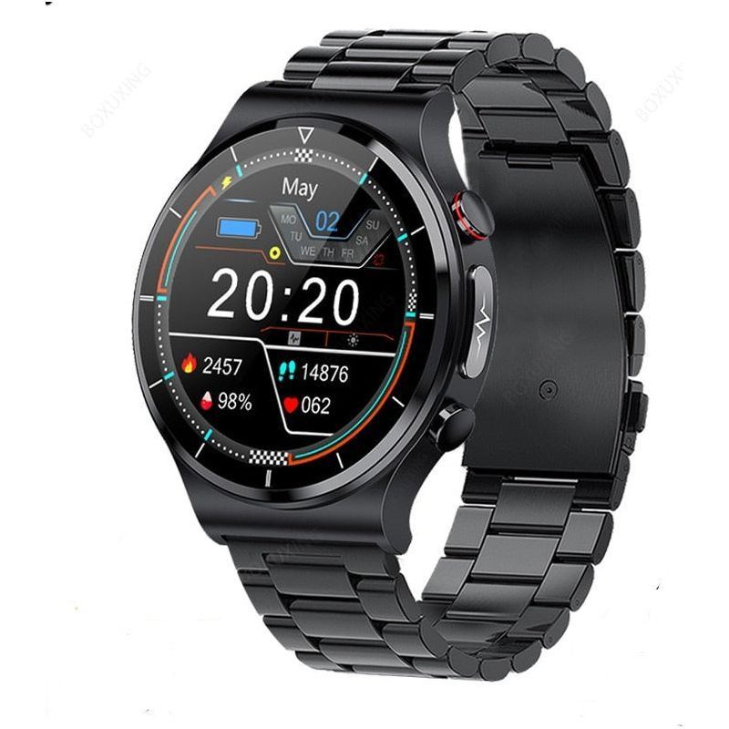 ECG+PPG Health Smart Watch Men Blood Sugar Blood Pressure Blood Oxygen Watches IP68 Waterproof Smartwatch Thermometer - Jointcorp