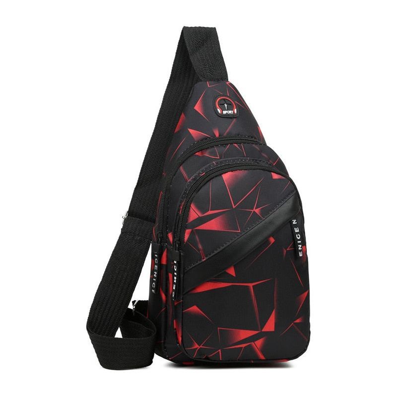 Fashion Men Casual Multifunction Shoulder Bag Travel Crossbody Bag On Shoulder Sling Bag Pack