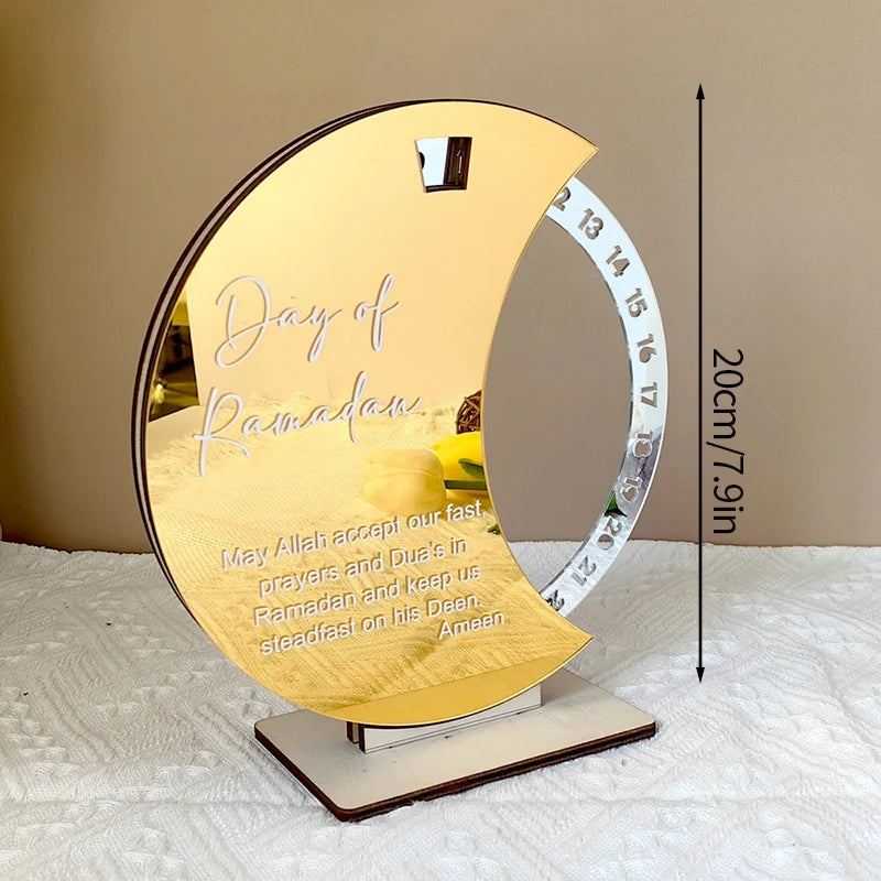 Eid Advent Calendars Ramadan Countdown Calendar 2025 Muslim Islamic Festive Decor Eid al-Fitr Decorations Eid Mubarak Gifts