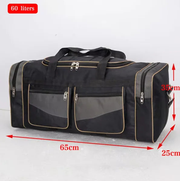 60L 90L Travel Duffle Handbags Large Traveling Tas For Women Men Gym Fitness Luggage Outdoor Bag Sack Trip Shoulder Pack XA15WD