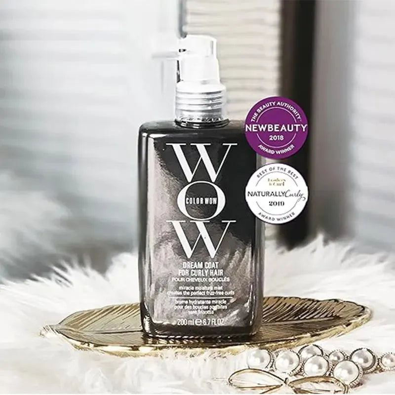 COLOR WOW Dream Coat for Curly Hair-Frizz-Free Curls Made Easy Moisture-Boosting Spray Curl-Enhancing Formula Hair Care Product