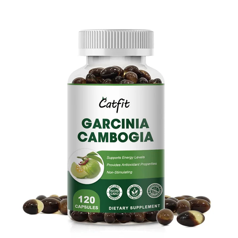 Garcinia Cambogia Capsules for Weight Loss Decrease 700mg Fat Burner for Men&Women Detox Skin Beauty Health Fast Slimming