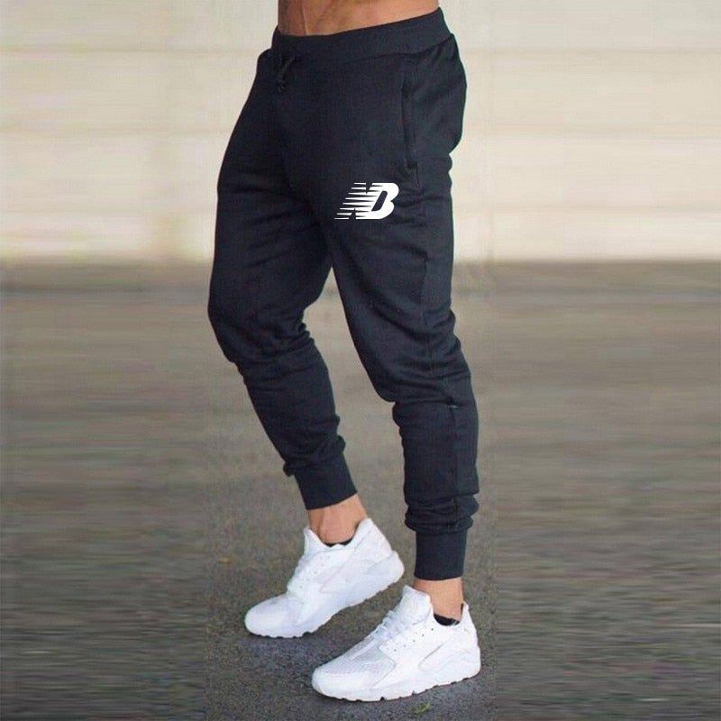 Thin jogging pants Men's jogging pants Spring and autumn jogging pants Men's jogging pants Cotton fitness pants