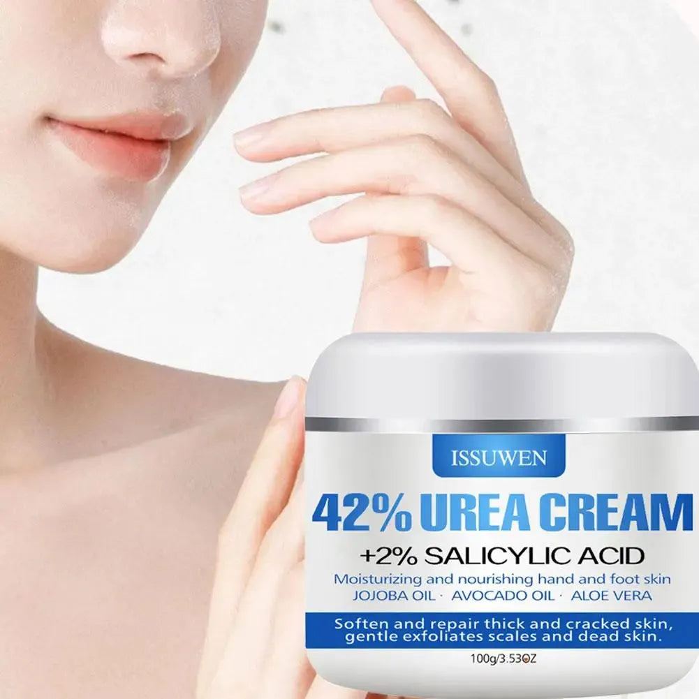 Anti-dry Foot Cream 42% Urea Repairing Cream Foot & Leg Anti-Cracking ,Deep Soothing Moisturizing Heel Treatment Foot Care Cream