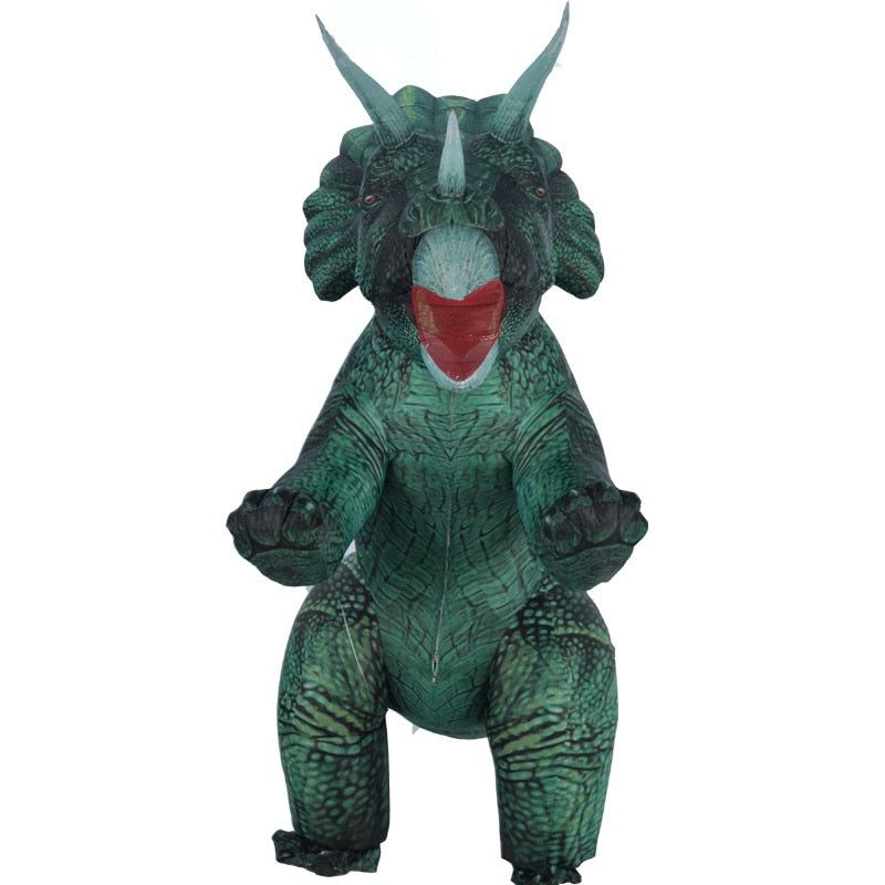 Inflatable Adult T REX Costume Dinosaur Costumes Blow Up Fancy Dress Mascot Party Cosplay Costume For Men Women Dino Cartoon