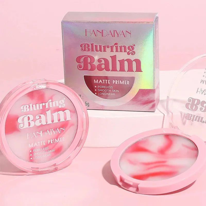 New Matte Primer Face Balm Makeup Long Lasting Waterproof Concealer Foundation Loose Powder Base Cosmetic Face Powder