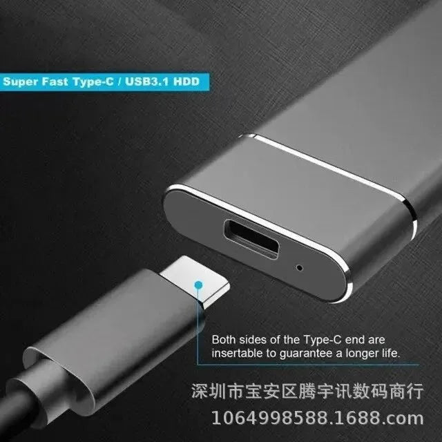 High-speed Ssd Mobile Solid State Drive 500gb-16tb Expansion Upgrade Solid U Disk 2tb 4tb