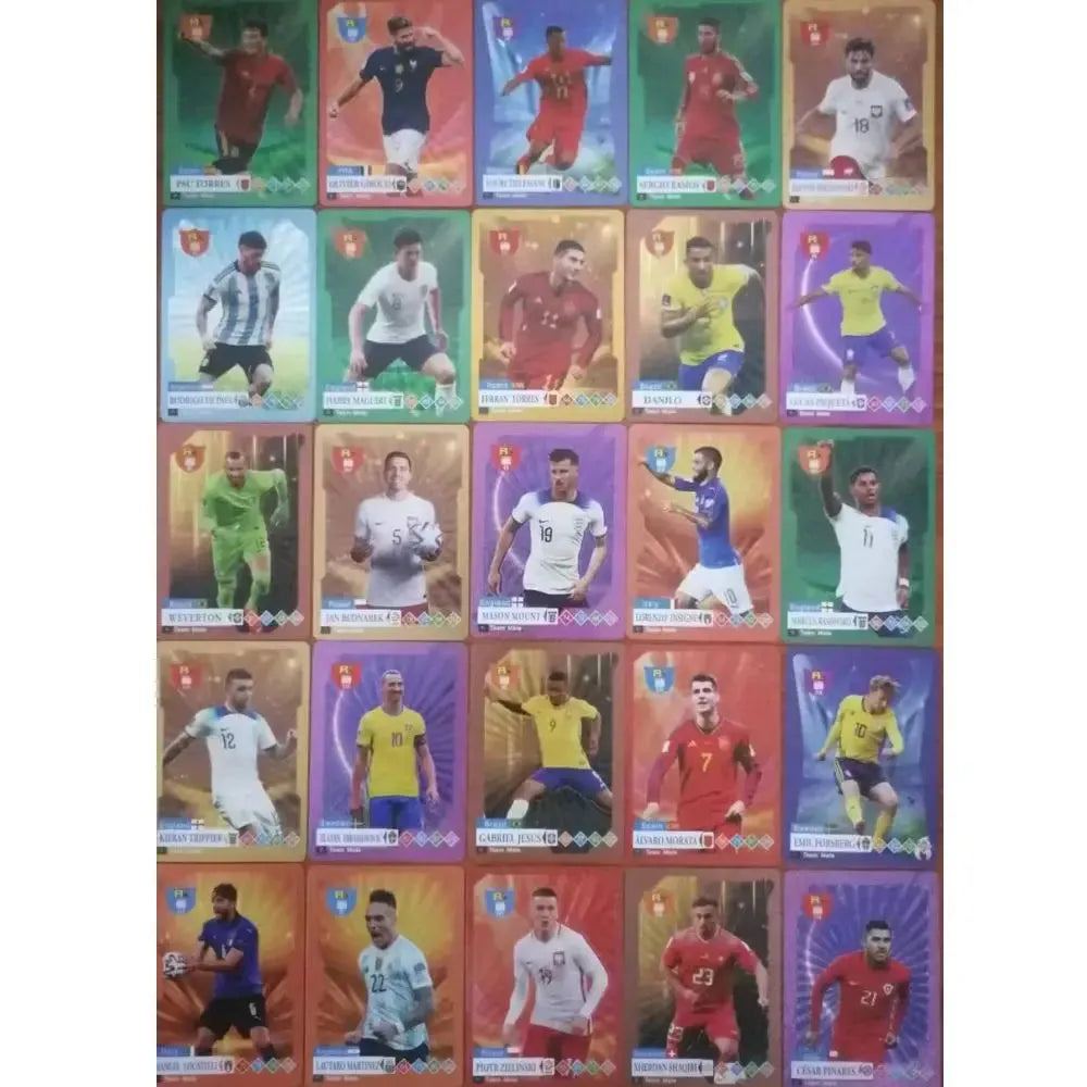 2023 Football Star Card Box Soccer Star Collection Footballer Limited Fan Cards Kids Gift Drop Shipping Wholesale