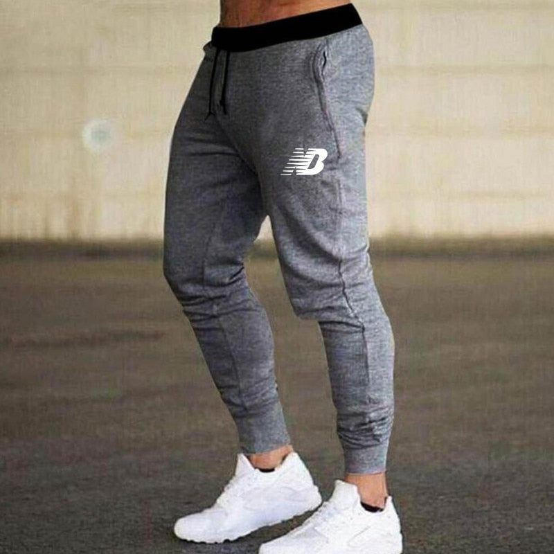 Thin jogging pants Men's jogging pants Spring and autumn jogging pants Men's jogging pants Cotton fitness pants
