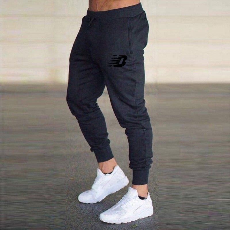 Thin jogging pants Men's jogging pants Spring and autumn jogging pants Men's jogging pants Cotton fitness pants - Jointcorp
