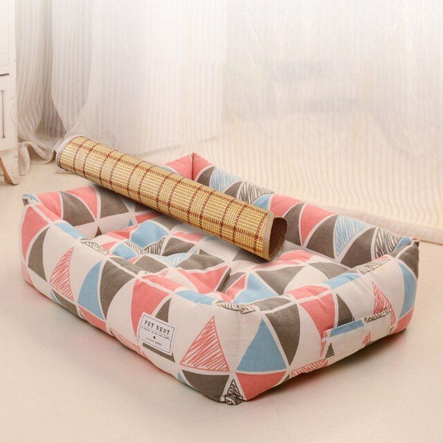Dog Cat Bed Warm Pet Mat Removable Soft Cat House For Dogs Washable Sofa Cushion Sleeping Bed Cat Puppy Kennel Pet Supplies - Jointcorp