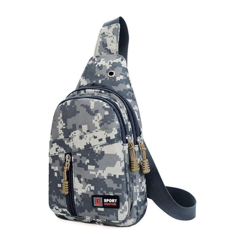 Fashion Men Casual Multifunction Shoulder Bag Travel Crossbody Bag On Shoulder Sling Bag Pack - Jointcorp