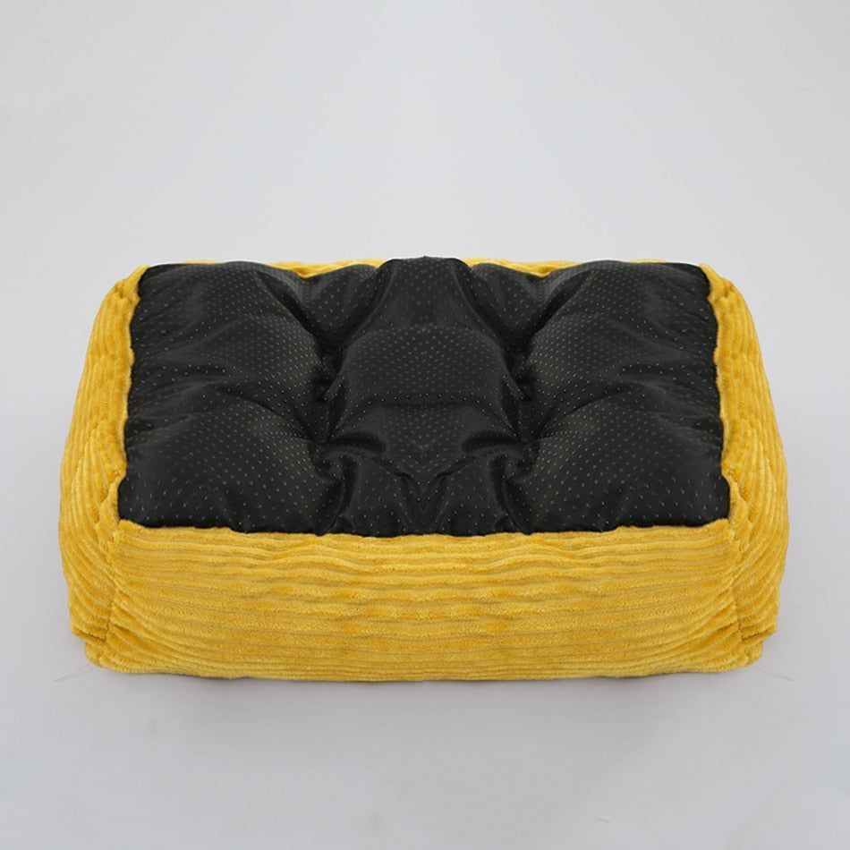 Pet Cat Dog Bed Cozy Square Plush Kennel Puppy Sofa Bed Small Large Dog Sleep Pad Portable Pet Bed Nest Pet Supplies Accessories - Jointcorp