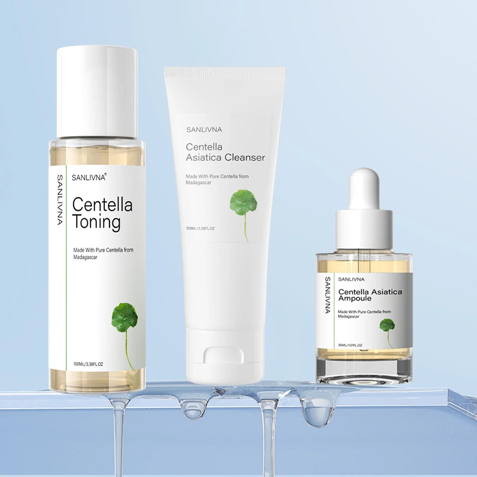 Centella Asiatica Toner Cleanser Moisturizing Repair Essence Moisturizing Facial Treatment Facial Moisturizer Brightening Skin