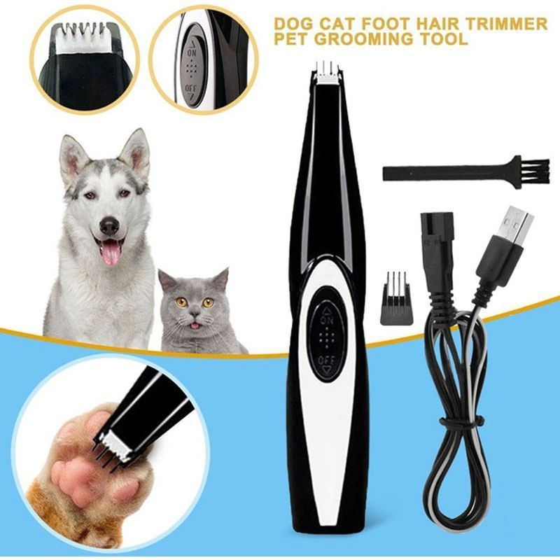 Professional Cat Dog Hair Clipper Grooming Kit Rechargeable Pet Hair Trimmer Shaver Set Animals Hair Cutting Machine Low-Noise - Jointcorp
