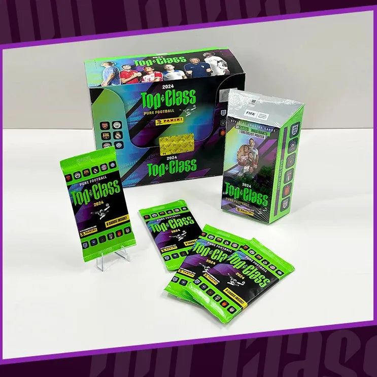 2024 Panini Football Star Cards FIFA Top Class Pure Football Soccer Star Collection Messi Ronaldo Footballer Limited Fan Cards