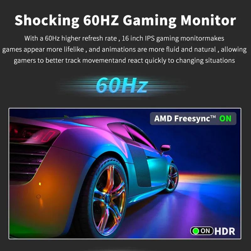 15.6 Inch Touch Screen Portable Monitor ADS-IPS 1920*1080P 300cd/m2 Extended Display for Laptop Second Screen XBox PS4/ 5 Switch