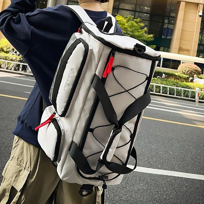 Yoga Travel Gym Backpack Luggage Bag for Women Men Fitness Training Dry Wet Shoes Pocket Outdoor Sports Swimming Daypack Bag