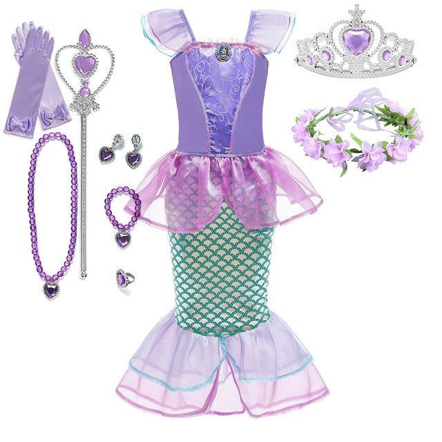 Princess Costume Kids Dress For Girls