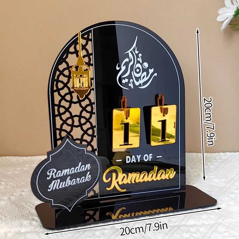 Eid Advent Calendars Ramadan Countdown Calendar 2025 Muslim Islamic Festive Decor Eid al-Fitr Decorations Eid Mubarak Gifts