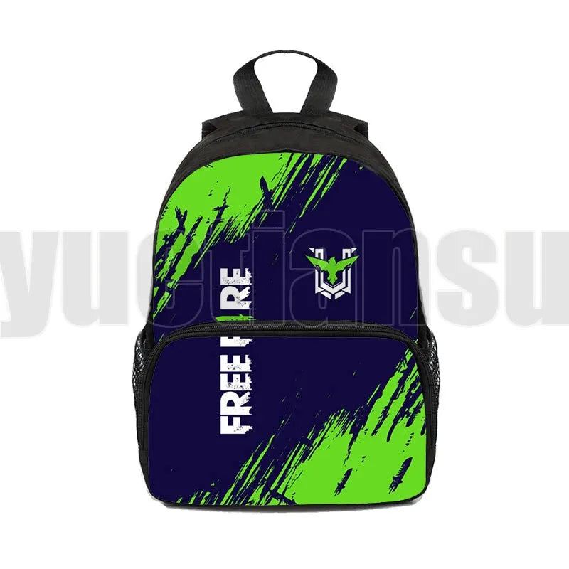 Game Free Fire Garena Backpack Boys Girls School Bag Children Anime Storage Box Kids School Gift Unisex 12/16 inch Travel Bags