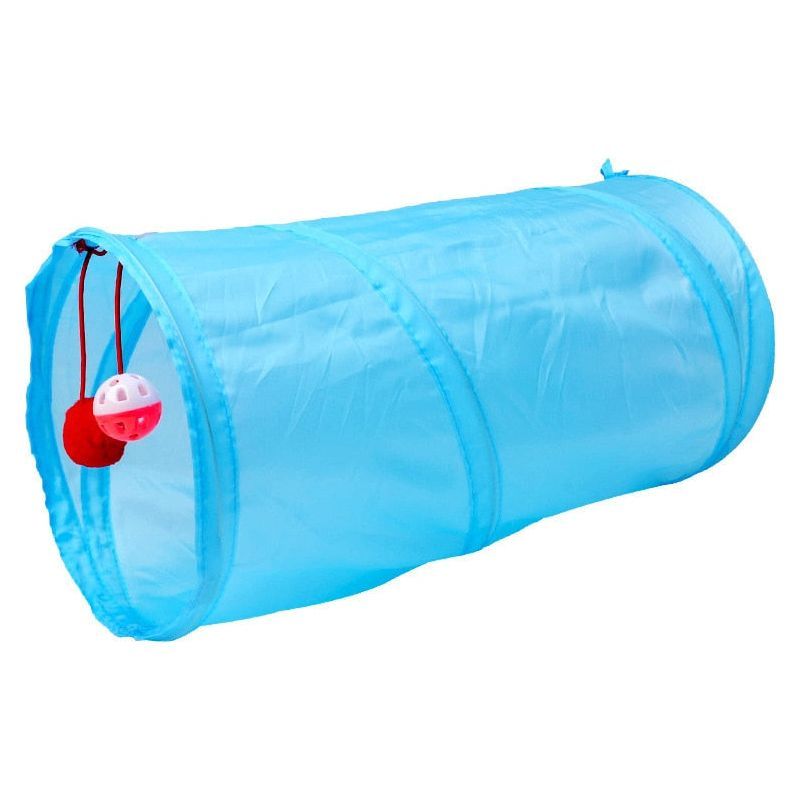 Cat Tunnel Toy Funny Pet Holes Play Tubes Collapsible Crinkle Kitten Toys Puppy Ferrets Rabbit Play Dog Tunnel Tubes