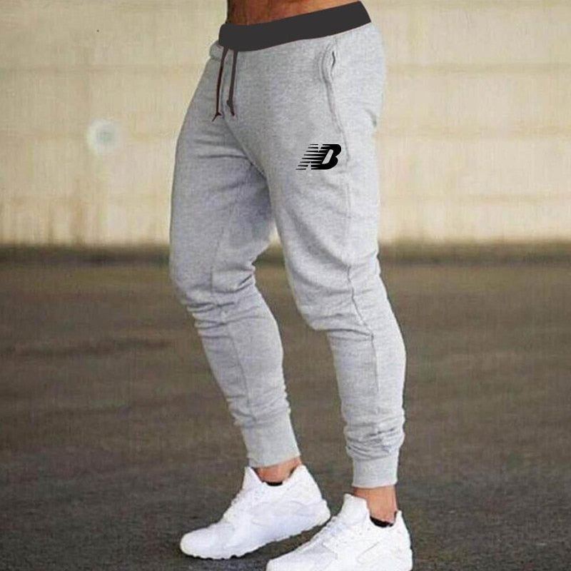 Thin jogging pants Men's jogging pants Spring and autumn jogging pants Men's jogging pants Cotton fitness pants - Jointcorp